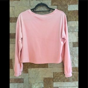 COPY - Velvet Long Sleeve Sweatshirt